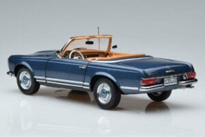 Mercedes 230 SL W113 Pagoda Mėlynas Riboto Tiražo Leidimas Norev 1:18 183767 Metalas - nuotrauka 7 iš 8