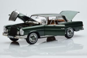 Mercedes 250 SE Coupe W111 Žalia Metalinė Riboto Leidimo Norev 1:18 183764 Metalas - nuotrauka 2 iš 7