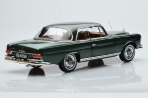 Mercedes 250 SE Coupe W111 Žalia Metalinė Riboto Leidimo Norev 1:18 183764 Metalas - nuotrauka 3 iš 7