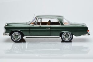 Mercedes 250 SE Coupe W111 Žalia Metalinė Riboto Leidimo Norev 1:18 183764 Metalas - nuotrauka 4 iš 7