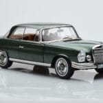 Mercedes 250 SE Coupe W111 Žalia Metalinė Riboto Leidimo Norev 1:18 183764 Metalas - image 5 of 7