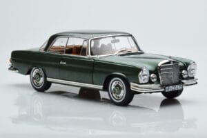 Mercedes 250 SE Coupe W111 Žalia Metalinė Riboto Leidimo Norev 1:18 183764 Metalas - nuotrauka 5 iš 7