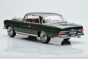 Mercedes 250 SE Coupe W111 Žalia Metalinė Riboto Leidimo Norev 1:18 183764 Metalas - nuotrauka 6 iš 7