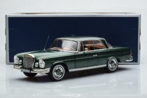 Mercedes 250 SE Coupe W111 Žalia Metalinė Riboto Leidimo Norev 1:18 183764 Metalas - nuotrauka 7 iš 7