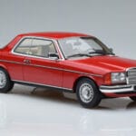Mercedes 280 CE C123 Raudonas Otto 1:18 OT145 Derva - image 4 of 6