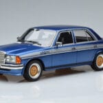 Mercedes 280 E AMG W123 Mėlynas Otto 1:18 OT221 Derva