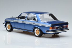 Mercedes 280 E AMG W123 Mėlynas Otto 1:18 OT221 Derva - nuotrauka 5 iš 6