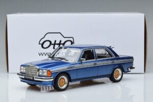 Mercedes 280 E AMG W123 Mėlynas Otto 1:18 OT221 Derva - nuotrauka 6 iš 6