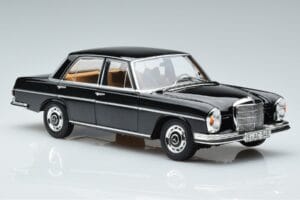 Mercedes 280 SE W108 Juodas Norev 1:18 183762 Metalas - nuotrauka 5 iš 7