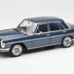 Mercedes 280 SE W108 Tamsiai Mėlynas Metalinis Norev 1:18