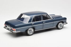 Mercedes 280 SE W108 Tamsiai Mėlynas Metalinis Norev 1:18 183534 Metalas - nuotrauka 3 iš 8
