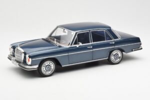 Mercedes 280 SE W108 Tamsiai Mėlynas Metalinis Norev 1:18