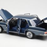 Mercedes 280 SE W108 Tamsiai Mėlynas Metalinis Norev 1:18 - image 5 of 8