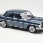 Mercedes 280 SE W108 Tamsiai Mėlynas Metalinis Norev 1:18 - image 6 of 8