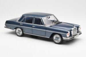 Mercedes 280 SE W108 Tamsiai Mėlynas Metalinis Norev 1:18 183534 Metalas - nuotrauka 6 iš 8