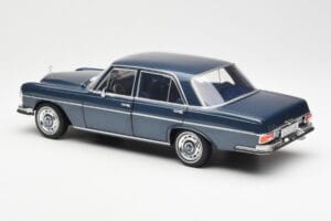 Mercedes 280 SE W108 Tamsiai Mėlynas Metalinis Norev 1:18 183534 Metalas - nuotrauka 7 iš 8