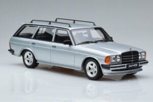Mercedes 280 TE AMG S123 Sidabrinis Otto 1:18 OT246 Derva - nuotrauka 4 iš 6