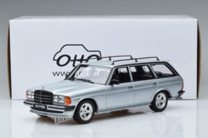 Mercedes 280 TE AMG S123 Sidabrinis Otto 1:18 OT246 Derva - nuotrauka 6 iš 6
