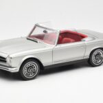 Mercedes 280 SL W113 Pagoda Sidabrinis Schuco 1:18
