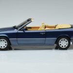 Mercedes 300 CE-24 A124 Kabrioletas Nautical Mėlynas Riboto Tiražo Norev 1:18 183879 Metalas - image 4 of 7