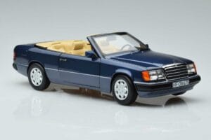 Mercedes 300 CE-24 A124 Kabrioletas Nautical Mėlynas Riboto Tiražo Norev 1:18 183879 Metalas - nuotrauka 5 iš 7