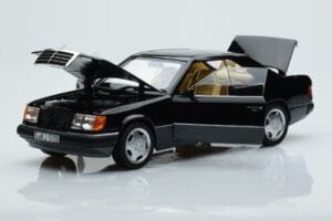 Mercedes 300 CE-24 C124 Coupe AMG Wheels Riboto Tiražo Norev 1:18 183881 Metalas - nuotrauka 2 iš 11