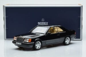 Mercedes 300 CE-24 C124 Coupe AMG Wheels Riboto Tiražo Norev 1:18 183881 Metalas - nuotrauka 11 iš 11