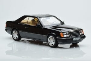 Mercedes 300 CE-24 C124 Coupe AMG Wheels Riboto Tiražo Norev 1:18 183881 Metalas - nuotrauka 5 iš 11
