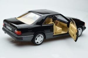 Mercedes 300 CE-24 C124 Coupe AMG Wheels Riboto Tiražo Norev 1:18 183881 Metalas - nuotrauka 7 iš 11