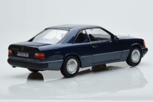 Mercedes 300 CE-24 C124 Coupe Nautical Mėlynas Riboto Tiražo Norev 1:18 183882 Metalas - nuotrauka 3 iš 7