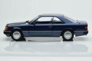 Mercedes 300 CE-24 C124 Coupe Nautical Mėlynas Riboto Tiražo Norev 1:18 183882 Metalas - nuotrauka 4 iš 7