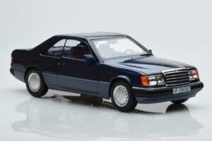Mercedes 300 CE-24 C124 Coupe Nautical Mėlynas Riboto Tiražo Norev 1:18 183882 Metalas - nuotrauka 5 iš 7