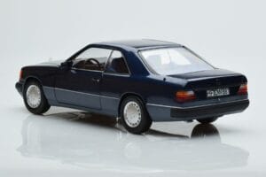 Mercedes 300 CE-24 C124 Coupe Nautical Mėlynas Riboto Tiražo Norev 1:18 183882 Metalas - nuotrauka 6 iš 7