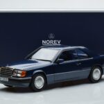 Mercedes 300 CE-24 C124 Coupe Nautical Mėlynas Riboto Tiražo Norev 1:18 183882 Metalas - image 7 of 7