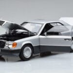 Mercedes 300 CE-24 C124 Coupe Sidabrinis Norev 1:18 183880 Metalas - image 2 of 7
