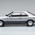 Mercedes 300 CE-24 C124 Coupe Sidabrinis Norev 1:18 183880 Metalas - image 4 of 7