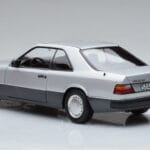 Mercedes 300 CE-24 C124 Coupe Sidabrinis Norev 1:18 183880 Metalas - image 6 of 7