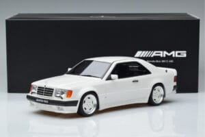 Mercedes 300 CE C124 AMG The Hammer Arctic Baltas Otto 1:18 B66040639 Derva - nuotrauka 6 iš 6