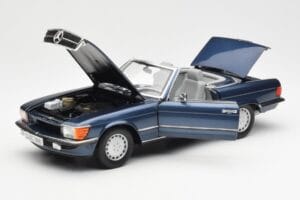 Mercedes 300 SL R107 Jūrinis Mėlynas Norev 1:18 183466 Metalas - nuotrauka 2 iš 8