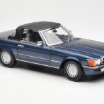 Mercedes 300 SL R107 Jūrinis Mėlynas Norev 1:18 - image 6 of 8