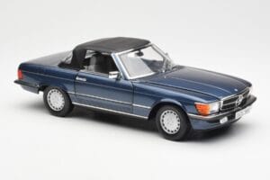 Mercedes 300 SL R107 Jūrinis Mėlynas Norev 1:18 183466 Metalas - nuotrauka 6 iš 8