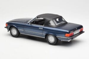 Mercedes 300 SL R107 Jūrinis Mėlynas Norev 1:18 183466 Metalas - nuotrauka 7 iš 8
