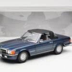 Mercedes 300 SL R107 Jūrinis Mėlynas Norev 1:18 - image 8 of 8