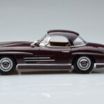 Mercedes 300 SL W198 Roadster Raudonas Norev 1:18 - image 4 of 8