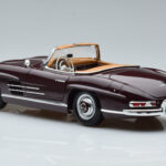 Mercedes 300 SL W198 Roadster Raudonas Norev 1:18 - image 7 of 8
