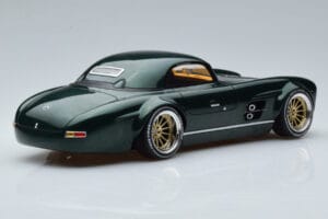 Mercedes 300 SL Speedster Hard Top By S-Klub Žalias GT Spirit 1:18 GT872 Derva - nuotrauka 2 iš 6