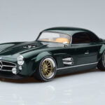 Mercedes 300 SL Speedster Hard Top By S-Klub Žalias GT Spirit 1:18