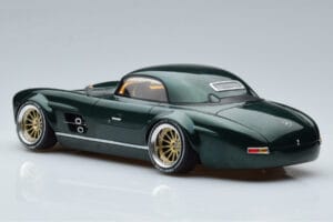 Mercedes 300 SL Speedster Hard Top By S-Klub Žalias GT Spirit 1:18 GT872 Derva - nuotrauka 5 iš 6