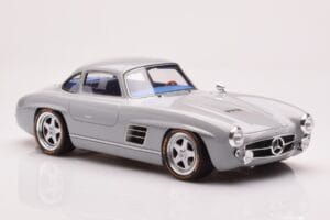 Mercedes 300 SL W198 Gullwing By S-Klub Pilkas GT Spirit 1:18 GT418 Derva - nuotrauka 4 iš 6