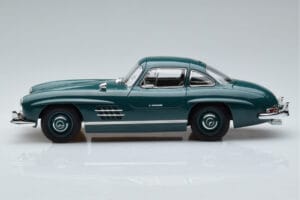 Mercedes 300 SL W198 Gullwing Žalias Norev 1:18 183851 Metalas - nuotrauka 4 iš 7